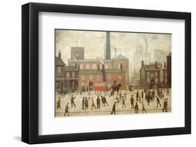 Coming Home from the Mill-Laurence Stephen Lowry-Framed Art Print