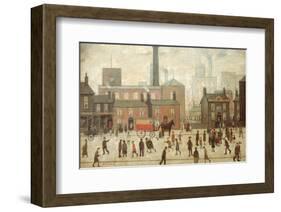 Coming Home from the Mill-Laurence Stephen Lowry-Framed Art Print