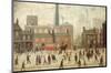 Coming Home from the Mill-Laurence Stephen Lowry-Mounted Art Print