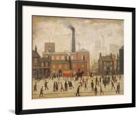 Coming Home from the Mill-Laurence Stephen Lowry-Framed Art Print