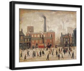 Coming Home From The Mill-Laurence Stephen Lowry-Framed Giclee Print