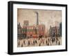 Coming Home from the Mill-Laurence Stephen Lowry-Framed Premium Giclee Print