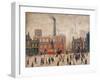 Coming Home from the Mill-Laurence Stephen Lowry-Framed Premium Giclee Print