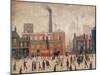 Coming Home from the Mill-Laurence Stephen Lowry-Mounted Premium Giclee Print