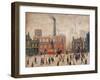 Coming Home from the Mill-Laurence Stephen Lowry-Framed Art Print