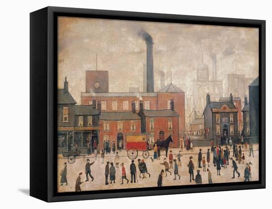 Coming Home from the Mill-Laurence Stephen Lowry-Framed Stretched Canvas
