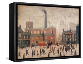 Coming Home from the Mill-Laurence Stephen Lowry-Framed Stretched Canvas