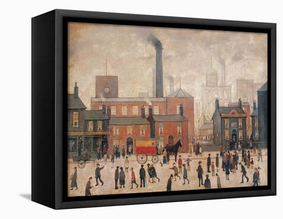 Coming Home from the Mill-Laurence Stephen Lowry-Framed Stretched Canvas