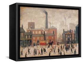 Coming Home from the Mill-Laurence Stephen Lowry-Framed Stretched Canvas