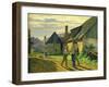 Coming Home from the War, 1859-Ferdinand Georg Waldmuller-Framed Giclee Print