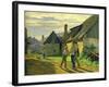 Coming Home from the War, 1859-Ferdinand Georg Waldmuller-Framed Giclee Print