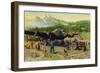 Coming Home (Oil on Canvas)-Terence Cuneo-Framed Giclee Print