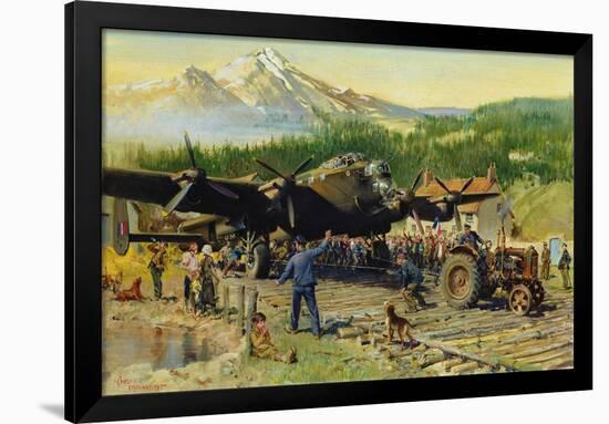 Coming Home (Oil on Canvas)-Terence Cuneo-Framed Giclee Print