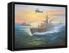 Coming Home-John Bradley-Framed Stretched Canvas