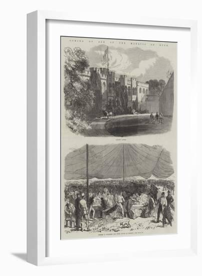 Coming of Age of the Marquis of Bute-Charles Robinson-Framed Giclee Print