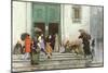 Coming Out of Church, before 1875-Raimundo de Madrazo Y Garetta-Mounted Giclee Print