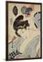 Coming Out Preparation (Competition of Beautiful Women), C. 1830-Utagawa Kunisada-Framed Giclee Print