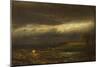 Coming Storm, Lake Cayuga (N.Y.)-William Hart-Mounted Giclee Print