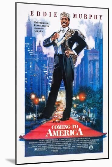 COMING TO AMERICA [1988], directed by JOHN LANDIS.-null-Mounted Photographic Print