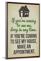 Coming To See My House-null-Framed Art Print