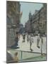 Coming up into the Morning Light of Carrer de Pelai from Placa Universitat, 2013-Peter Brown-Mounted Giclee Print