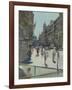 Coming up into the Morning Light of Carrer de Pelai from Placa Universitat, 2013-Peter Brown-Framed Giclee Print