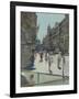 Coming up into the Morning Light of Carrer de Pelai from Placa Universitat, 2013-Peter Brown-Framed Giclee Print