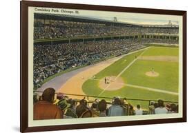 Comiskey Park, Chicago, Illinois-null-Framed Art Print