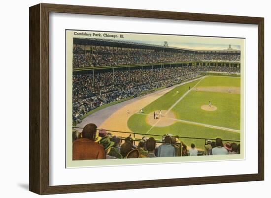 Comiskey Park, Chicago, Illinois-null-Framed Art Print