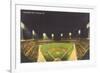 Comiskey Park, Night, Chicago, Illinois-null-Framed Art Print