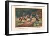Comissioned Officer and Private of Cavalry, 1802-1810-Arthur Wagner-Framed Art Print