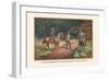 Comissioned Officer and Private of Cavalry, 1802-1810-Arthur Wagner-Framed Art Print