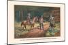 Comissioned Officer and Private of Cavalry, 1802-1810-Arthur Wagner-Mounted Art Print