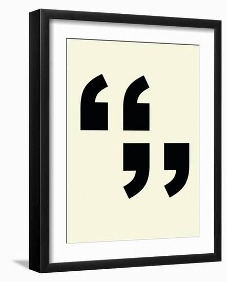 Comma Comma-Philip Sheffield-Framed Giclee Print