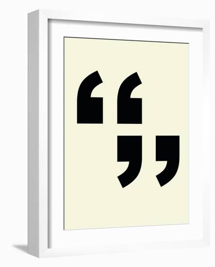 Comma Comma-Philip Sheffield-Framed Giclee Print