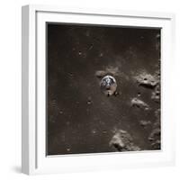 Command Module Above the Moon-null-Framed Photographic Print