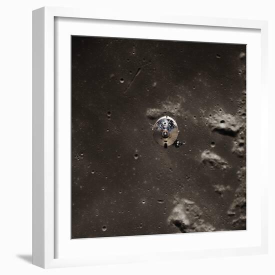 Command Module Above the Moon-null-Framed Photographic Print