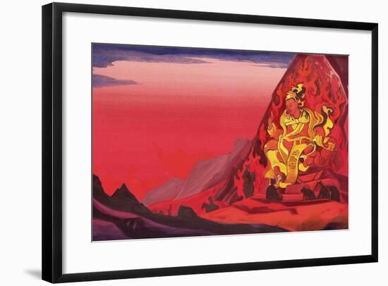 Command of Rigden Djapo, 1933-Nicholas Roerich-Framed Giclee Print