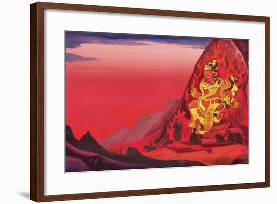 Command of Rigden Djapo, 1933-Nicholas Roerich-Framed Giclee Print