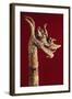 Command Stick with Dragon's Head, Bronze, Korea-null-Framed Giclee Print