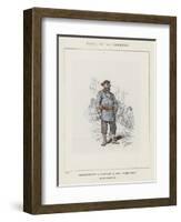 Commandant and Ingenieur Des Barricades, Le Citoyen Gaillard Pere-Charles Albert d'Arnoux Bertall-Framed Giclee Print