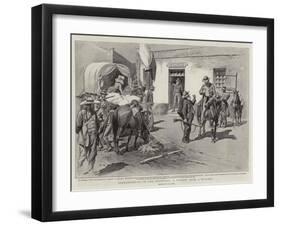 Commandeering in the Transvaal, a Protest from a Burgher-Charles Edwin Fripp-Framed Giclee Print