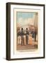 Commander, Captain and Lieutenant of the Navy-Werner-Framed Art Print