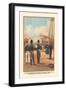 Commander, Captain and Lieutenant of the Navy-Werner-Framed Art Print