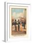 Commander, Captain and Lieutenant of the Navy-Werner-Framed Art Print