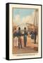 Commander, Captain and Lieutenant of the Navy-Werner-Framed Stretched Canvas