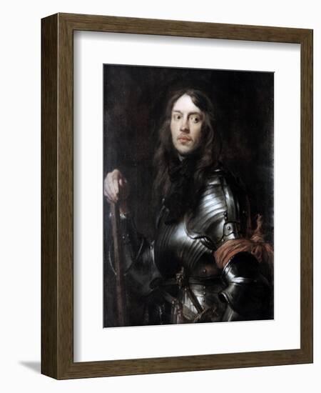 Commander in Armour, with a Red Scarf,' C1625-1627-Sir Anthony Van Dyck-Framed Giclee Print