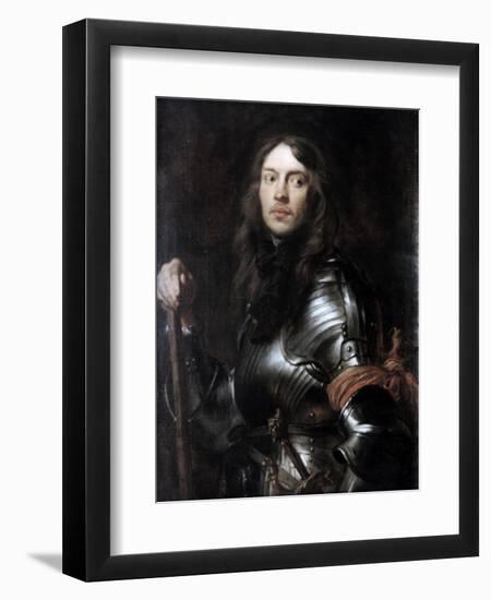 Commander in Armour, with a Red Scarf,' C1625-1627-Sir Anthony Van Dyck-Framed Giclee Print