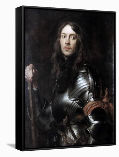Commander in Armour, with a Red Scarf,' C1625-1627-Sir Anthony Van Dyck-Framed Stretched Canvas
