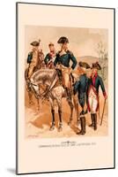 Commander in Chief, Aide de Camp, Line Officers-H.a. Ogden-Mounted Art Print